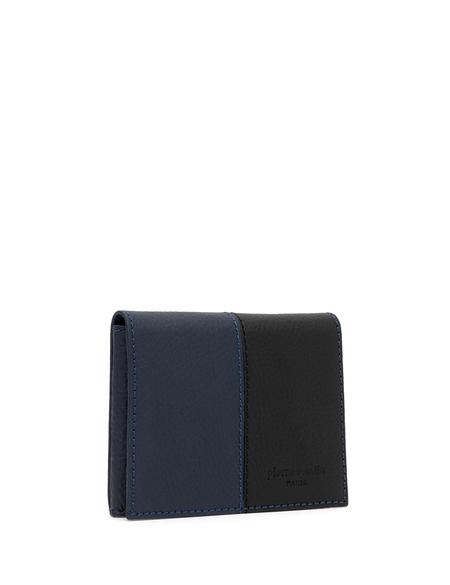 Erkek Lacivert Deri Cüzdan - 50294643002