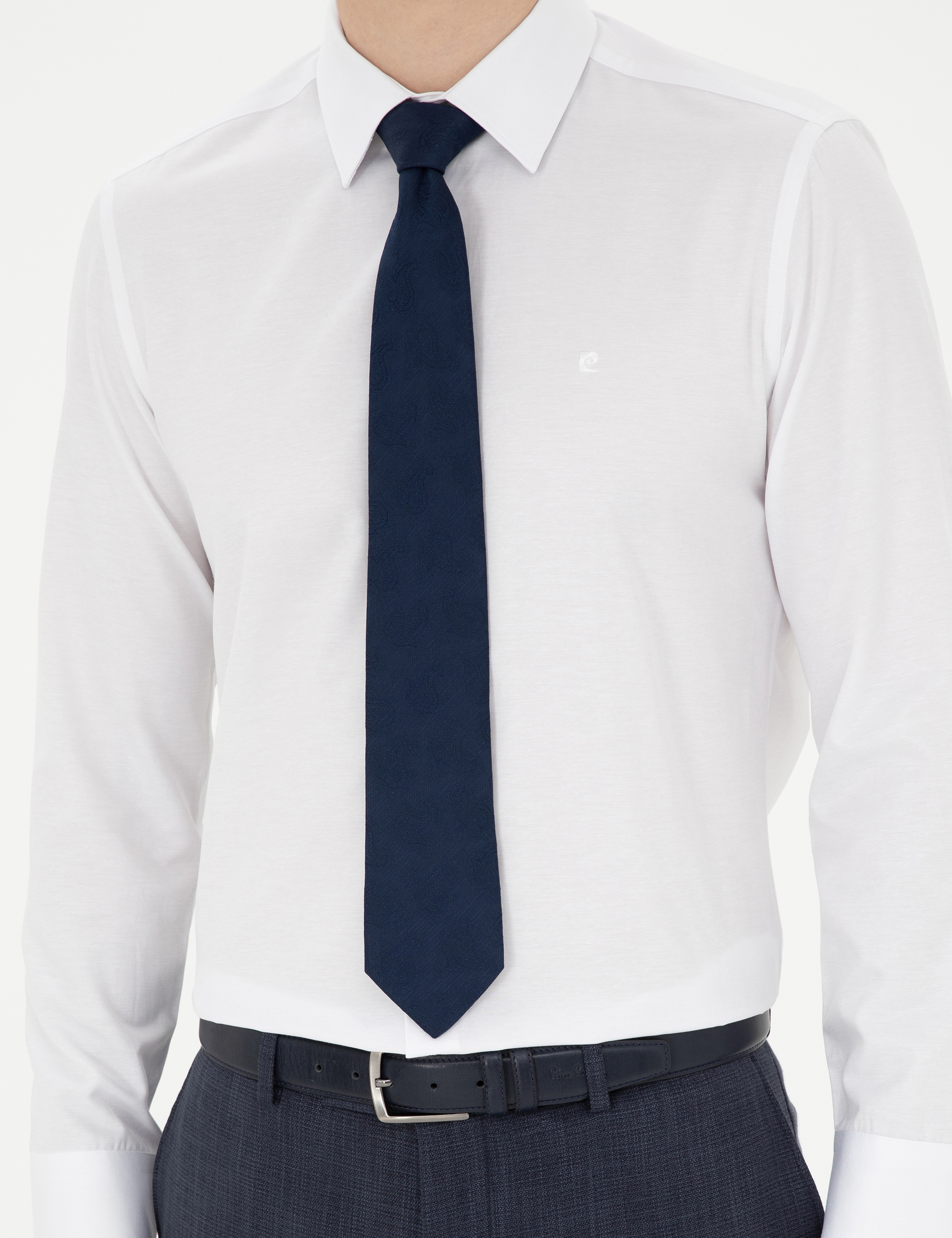 Beyaz Slim Fit Klasik Gömlek
