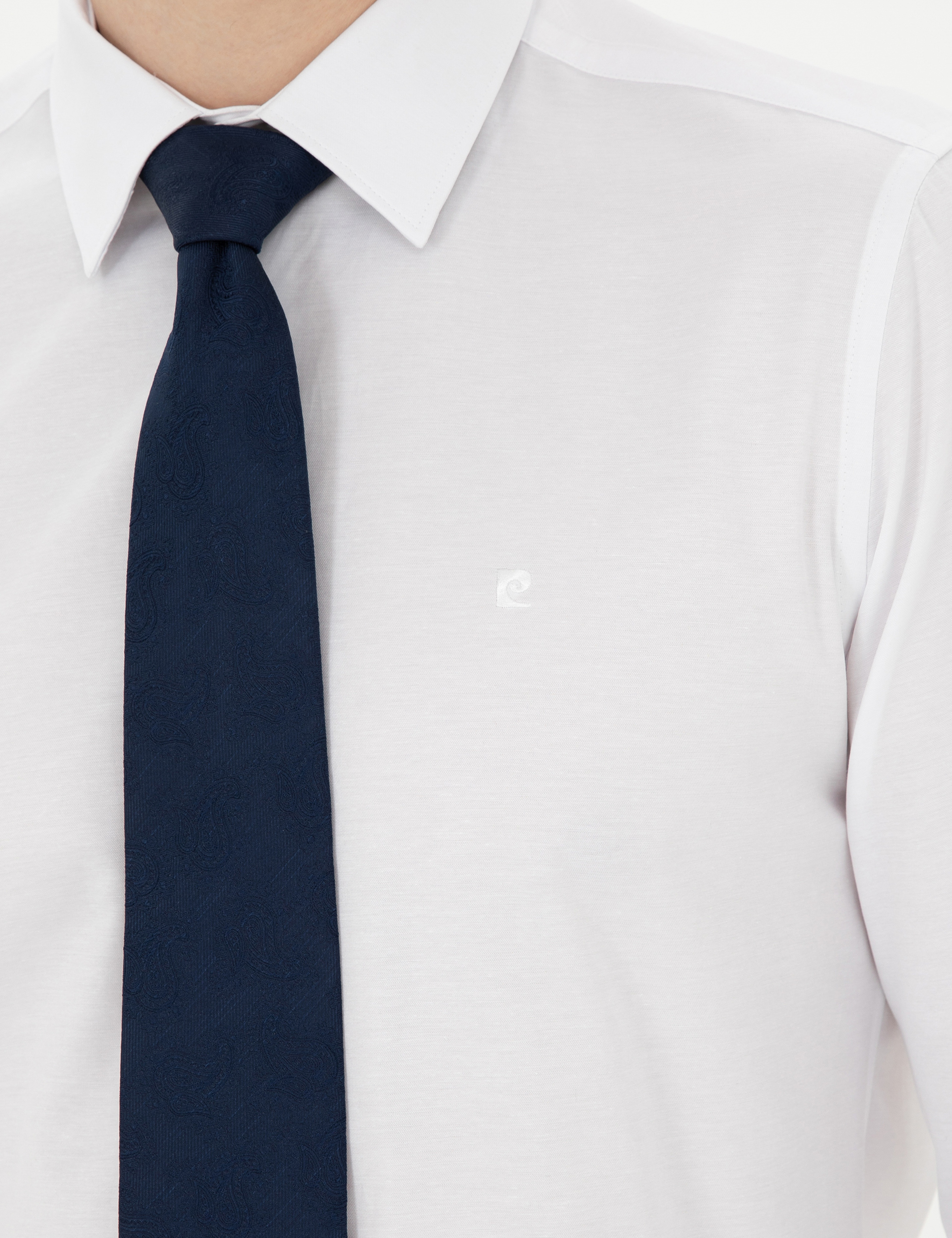Beyaz Slim Fit Klasik Gömlek