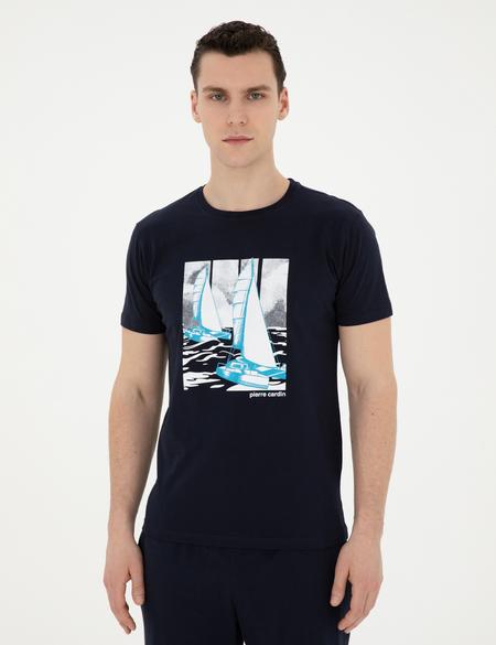 Lacivert Kısakol Şortlu Pijama Takımı - 50294205006