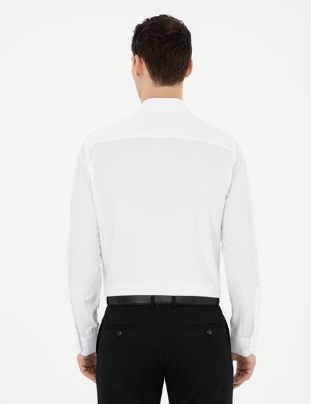 Beyaz Slim Fit Uzun Kollu Gömlek - 50282969001