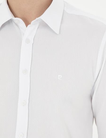 Beyaz Slim Fit Uzun Kollu Gömlek - 50282969001