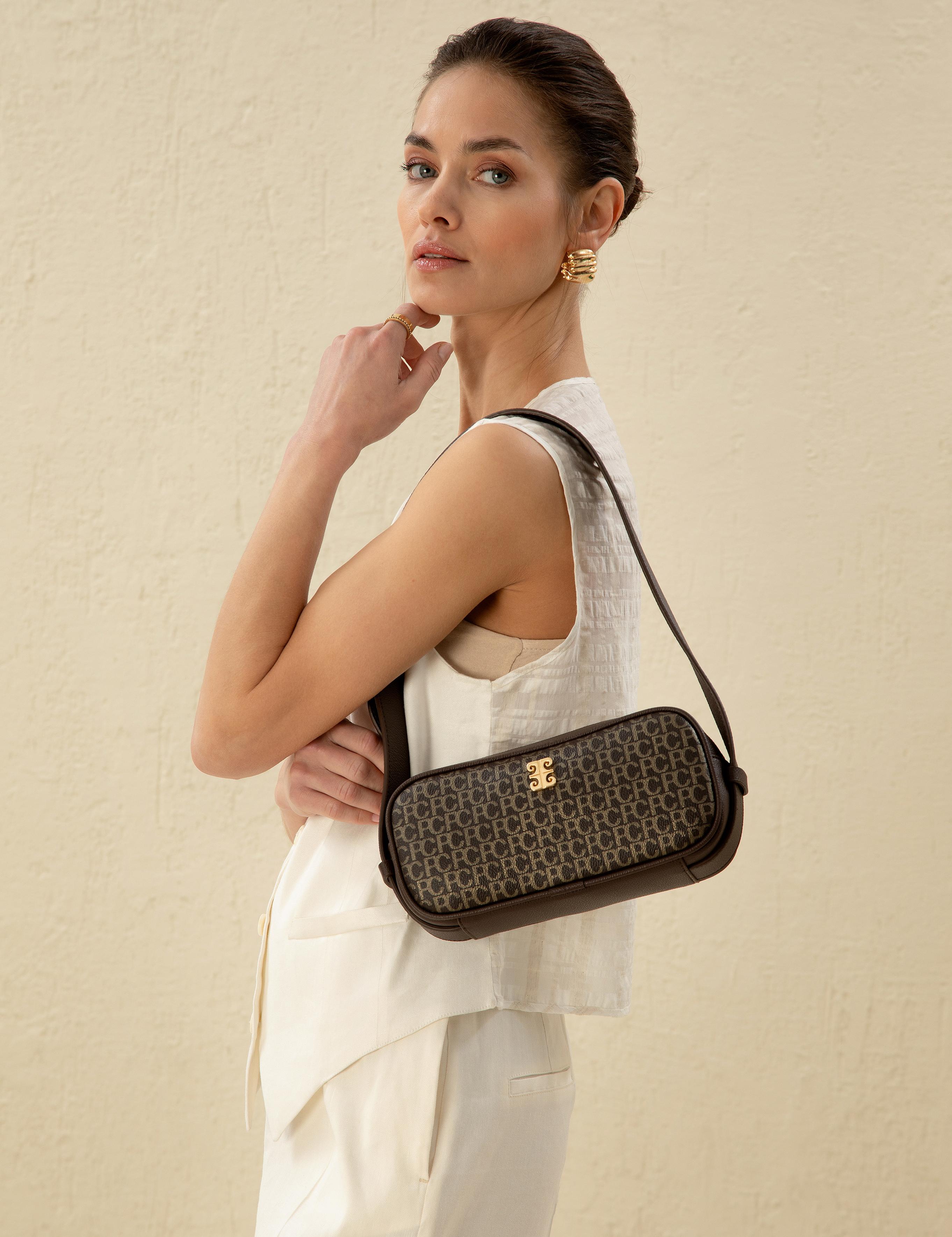 Kahverengi Omuz Çantası