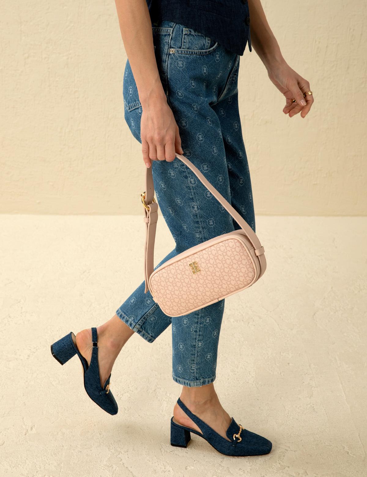 Pembe Omuz Çantası - 50297691004