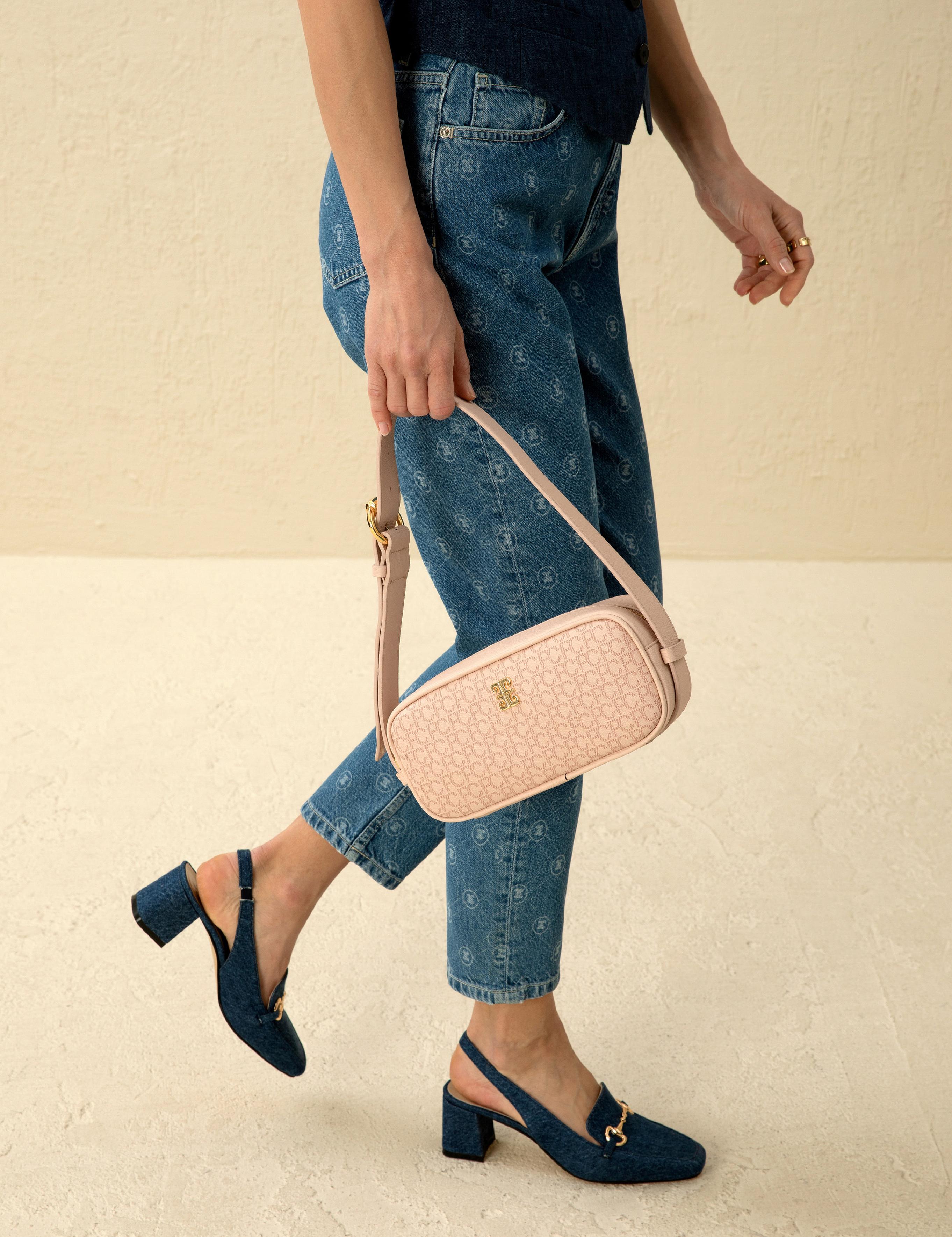 Pembe Omuz Çantası