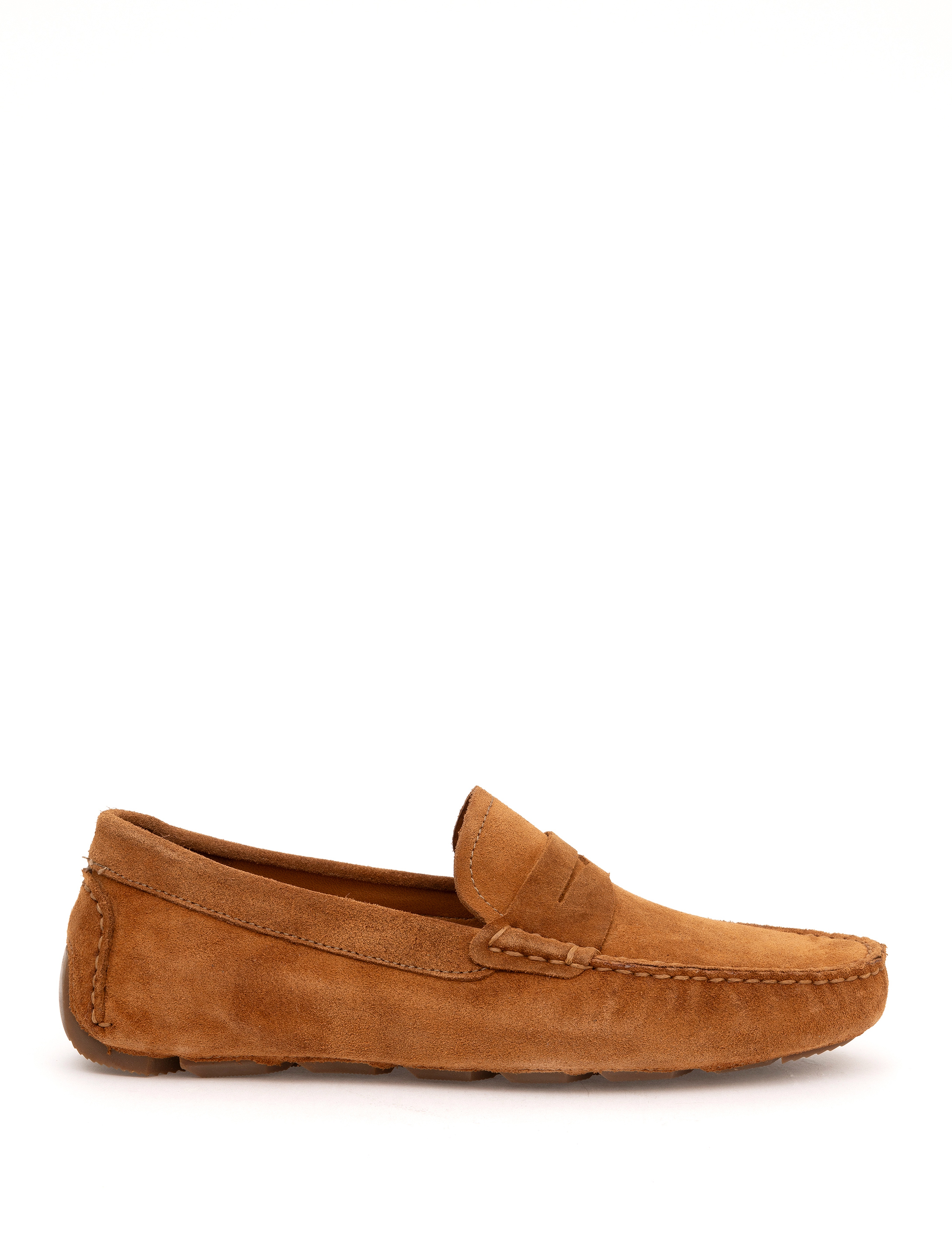 Taba %100 Deri Loafer Ayakkabı
