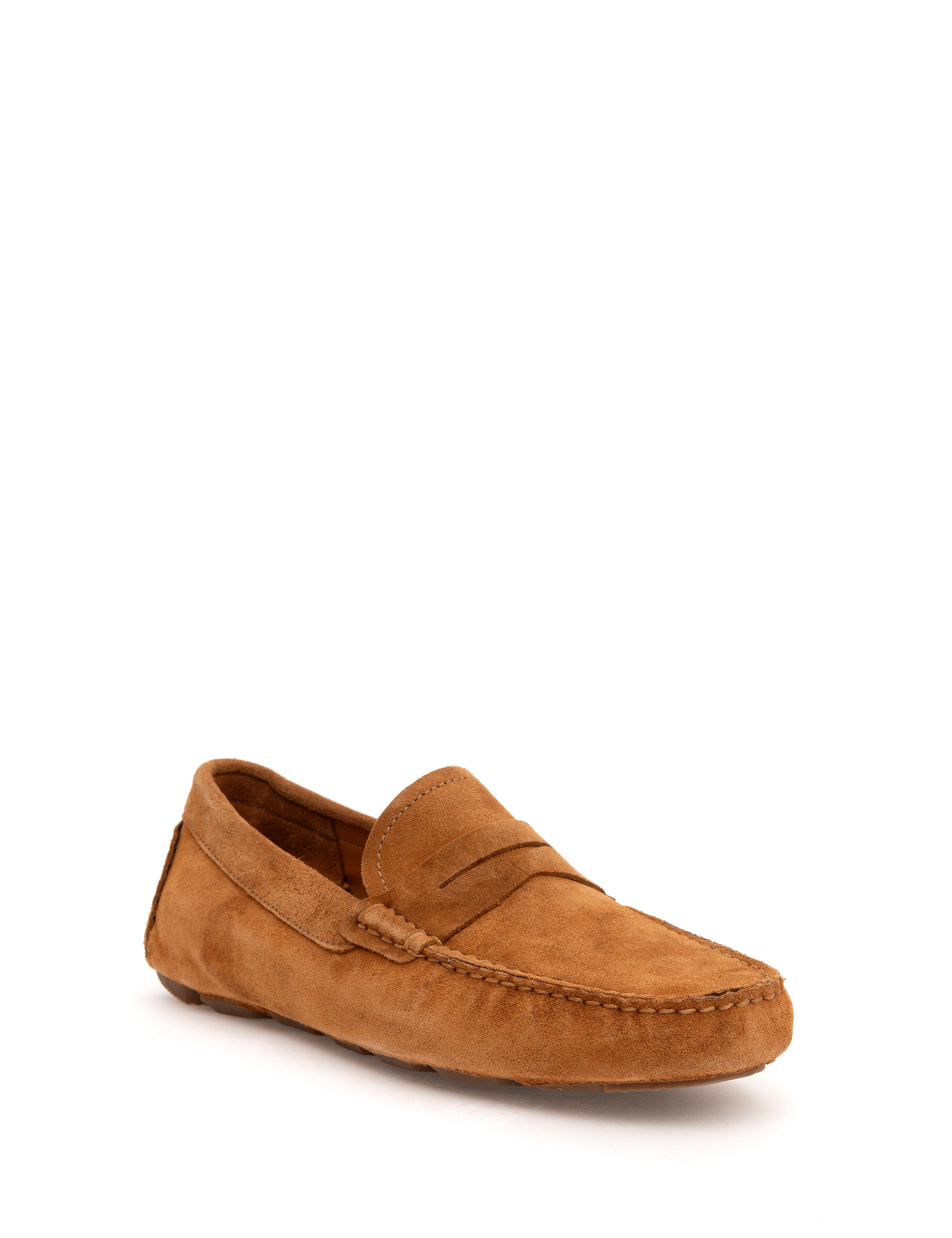 Taba %100 Deri Loafer Ayakkabı - Image 4