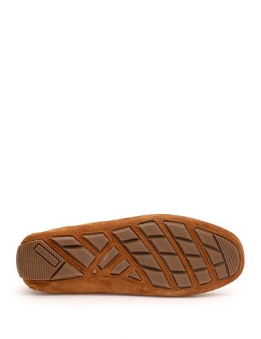 Taba %100 Deri Loafer Ayakkabı