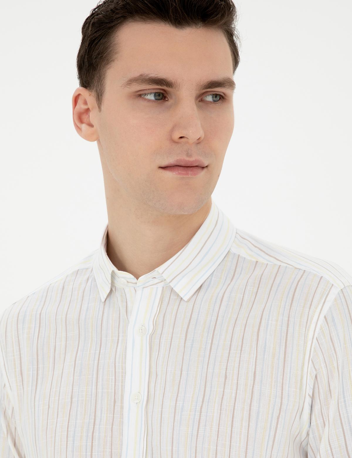 Limon Regular Fit Uzun Kollu Gömlek - 50284180018