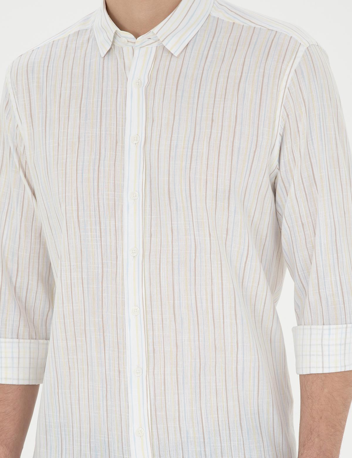 Limon Regular Fit Uzun Kollu Gömlek - 50284180018