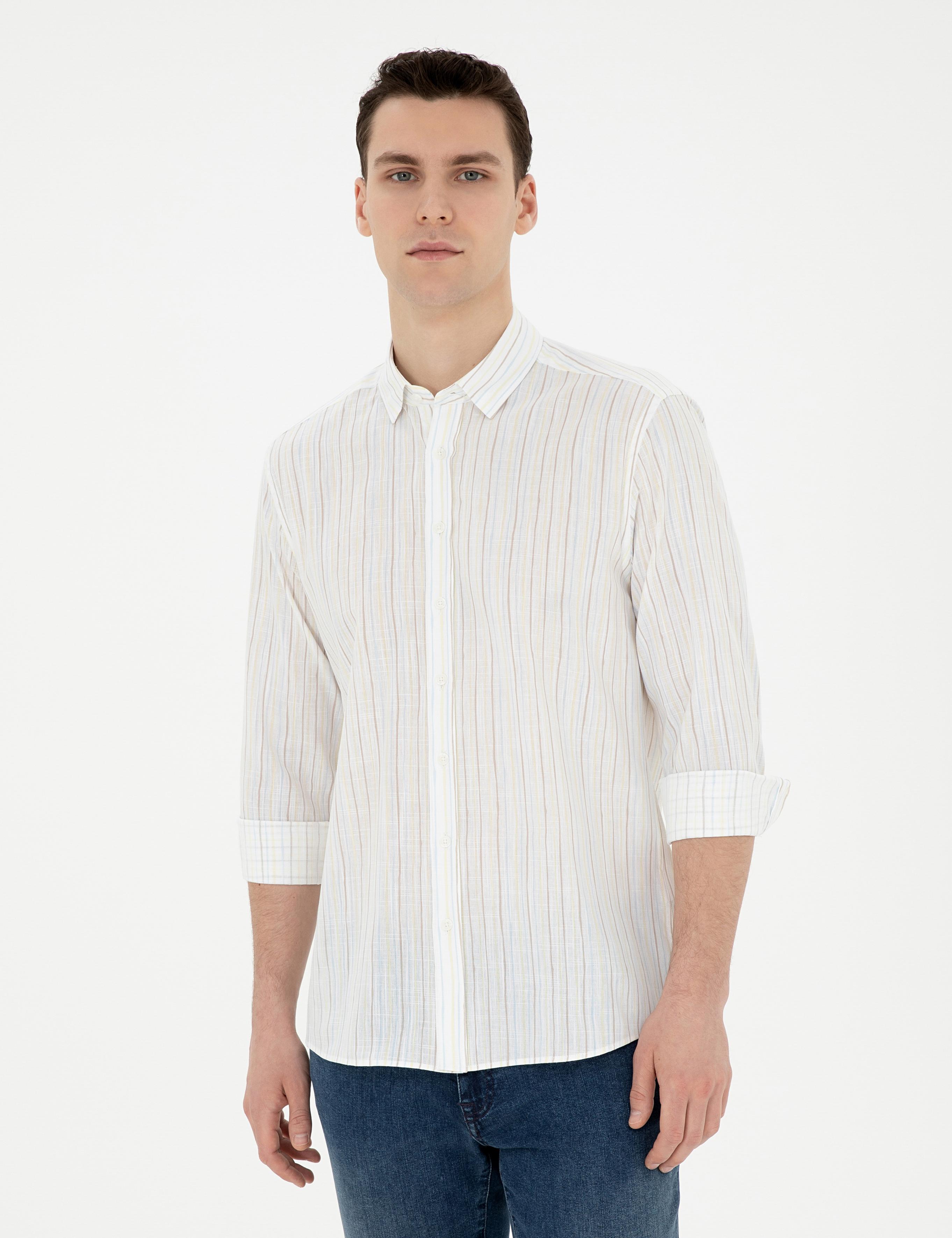 Limon Regular Fit Uzun Kollu Gömlek