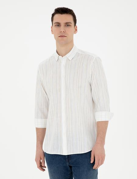 Limon Regular Fit Uzun Kollu Gömlek - 50284180018