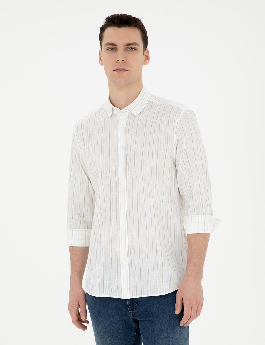 Limon Regular Fit Uzun Kollu Gömlek