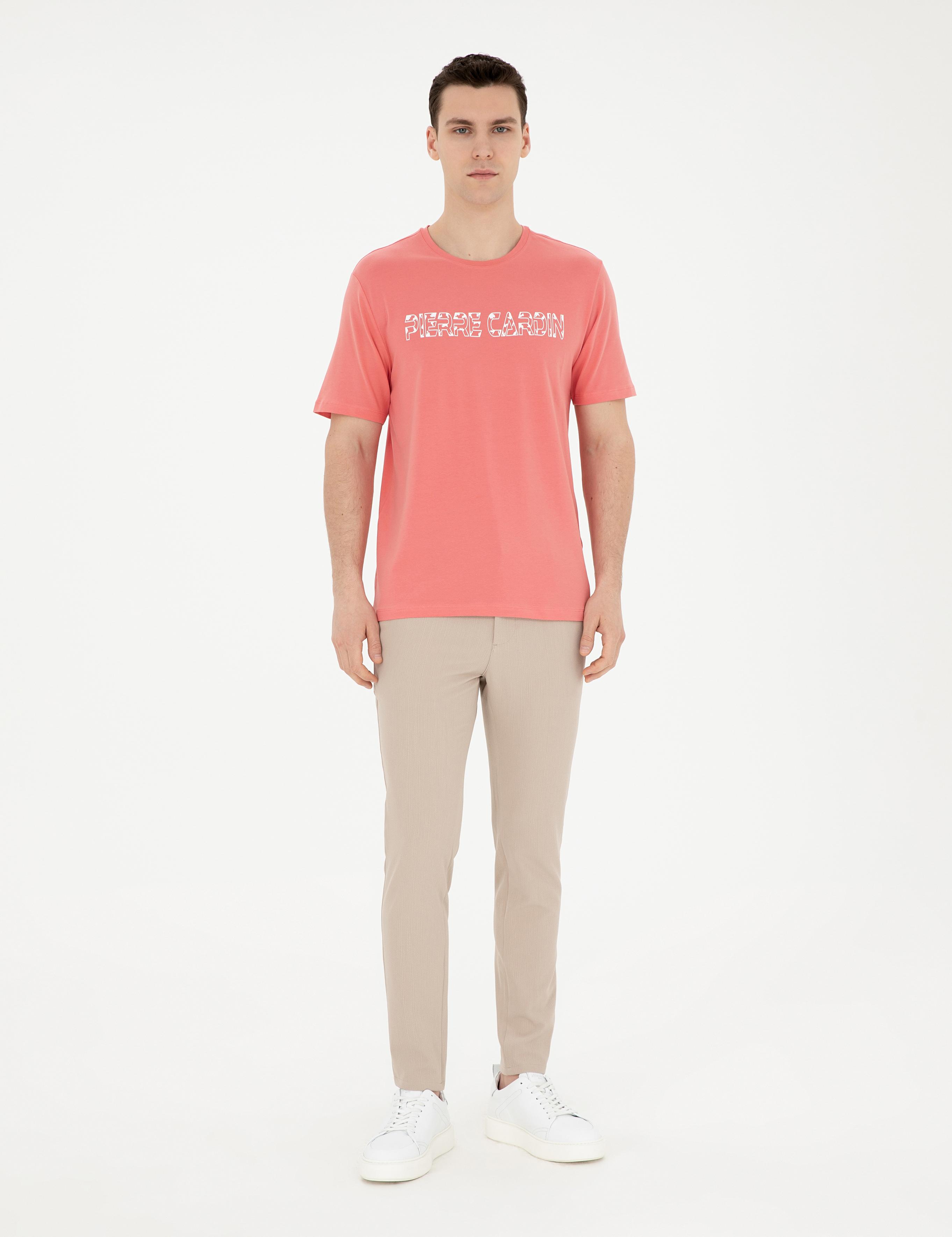 Pembe Regular Fit Tişört