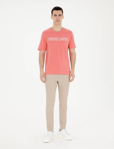 Pembe Regular Fit Tişört