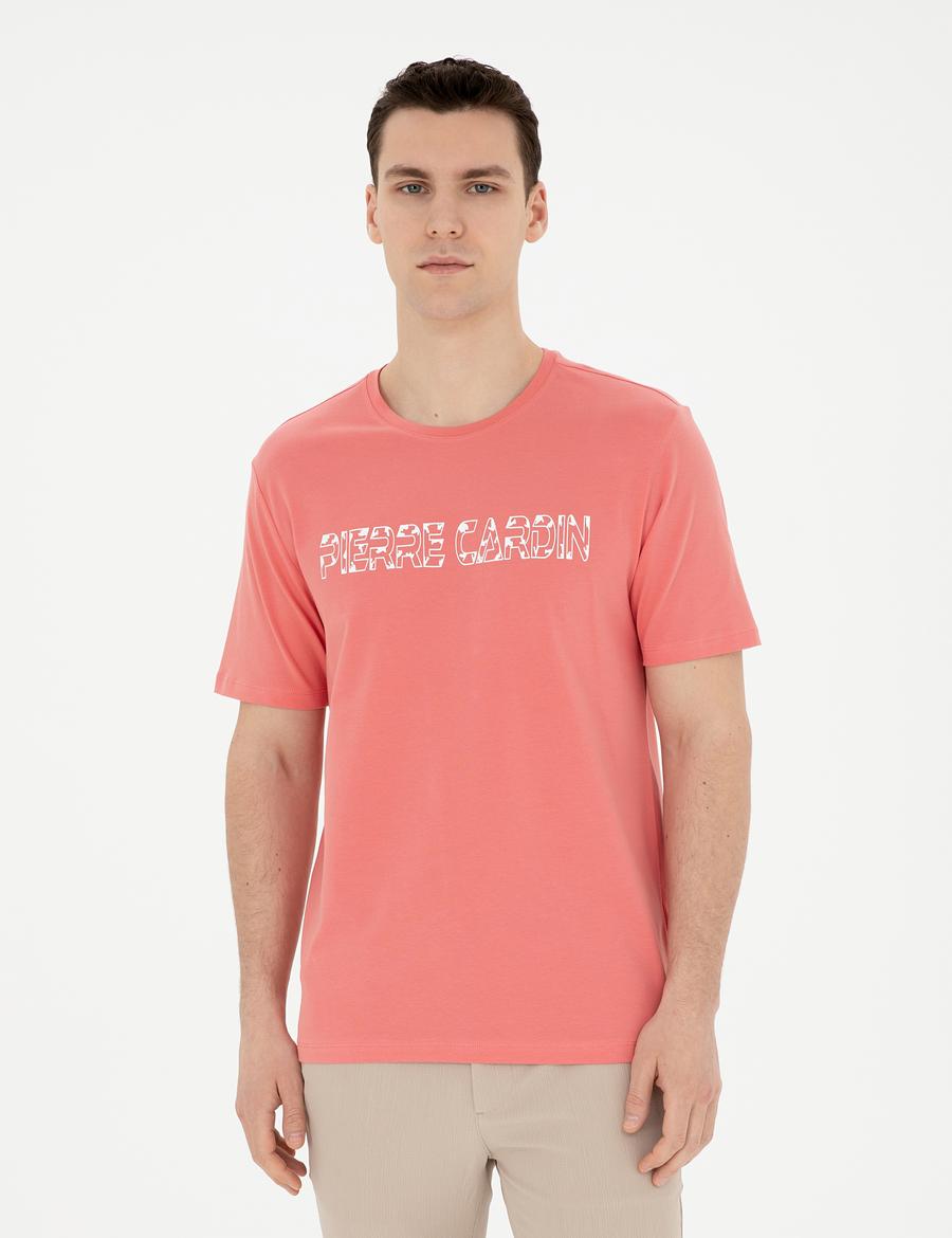 Pembe Regular Fit Tişört