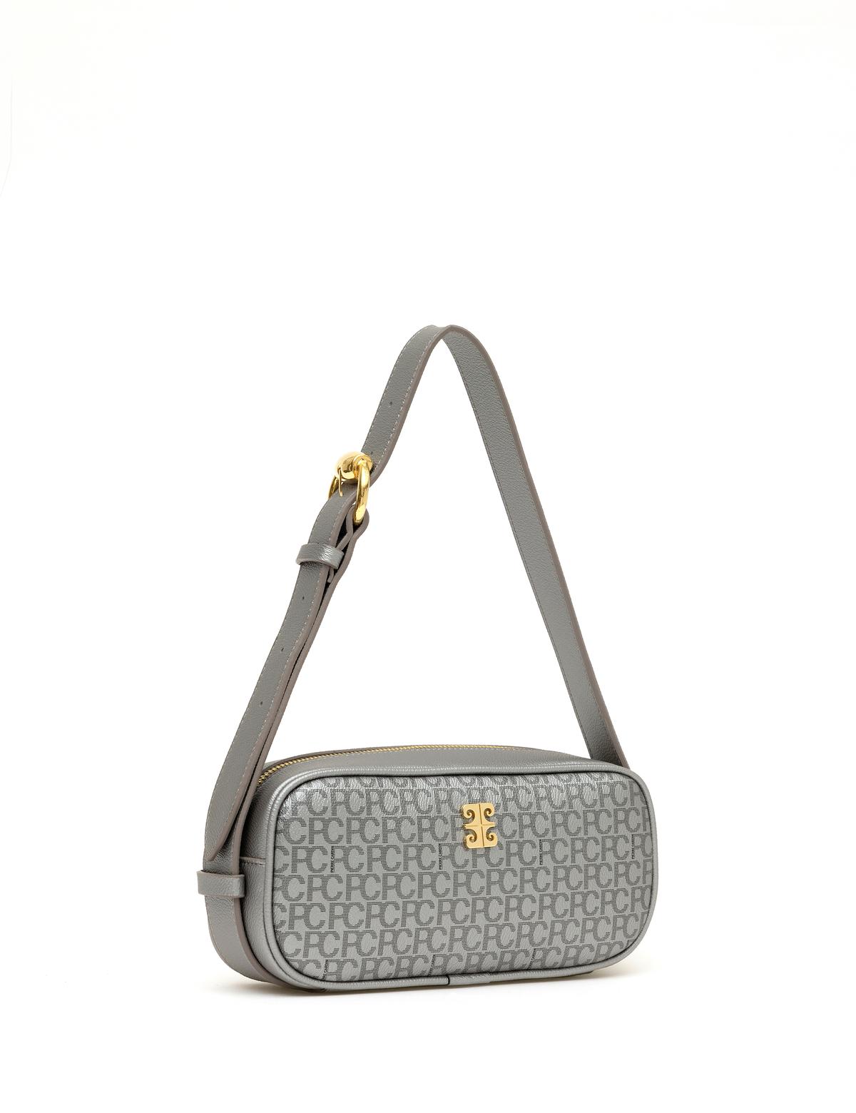 Gümüş Omuz Çantası - 50297691005