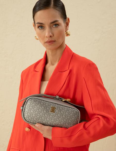 Gümüş Omuz Çantası - 50297691005