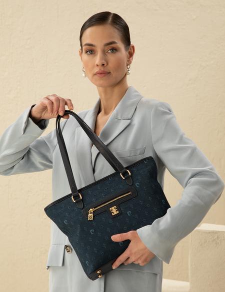 Denim Omuz Çantası - 50297605003