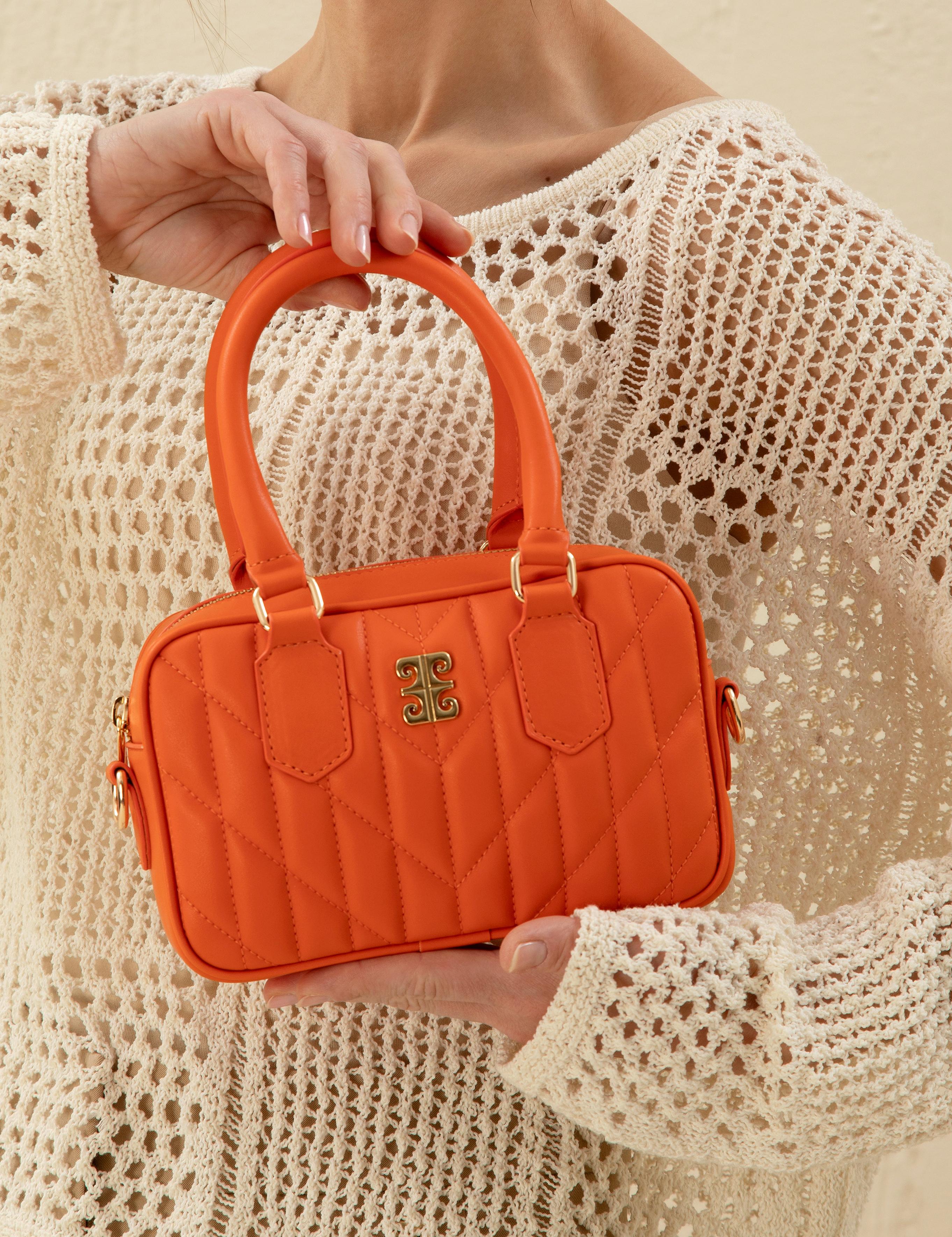 Turuncu Çapraz Çanta