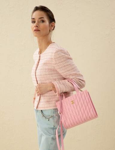 Pembe Omuz Çantası