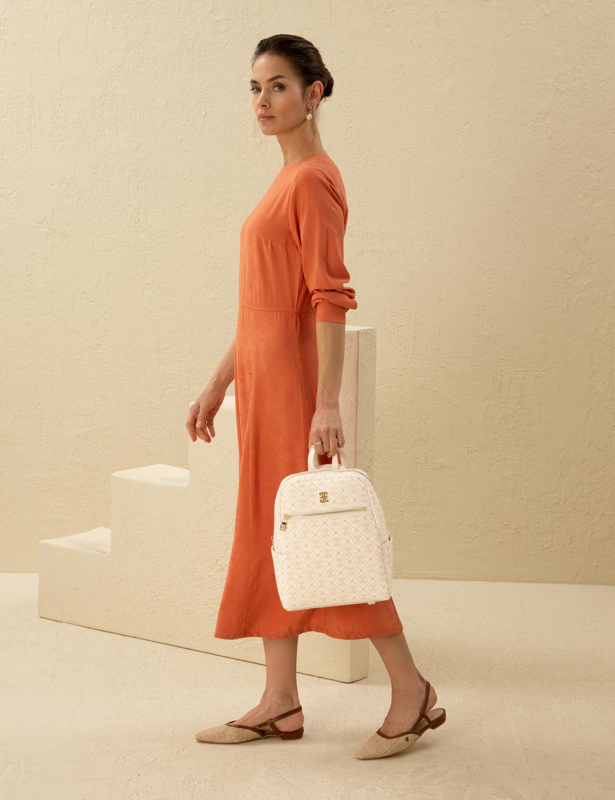 Ekru Sırt Çantası