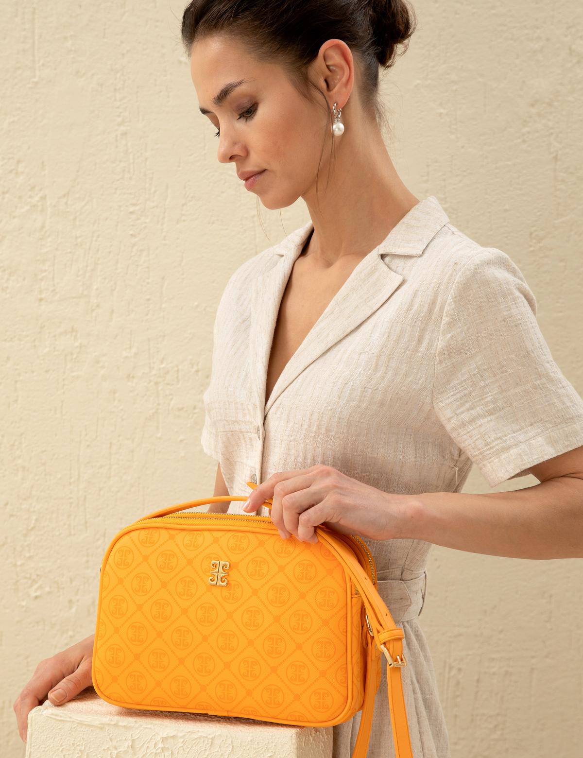 Turuncu Çapraz Çanta - 50297736004