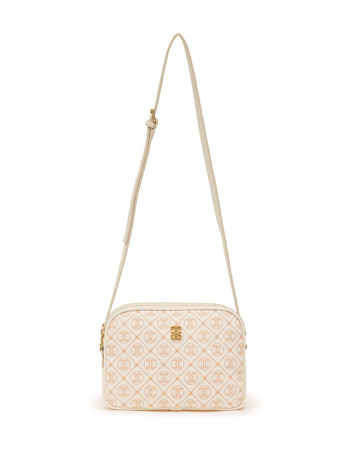 Ekru Çapraz Çanta - 50297736005