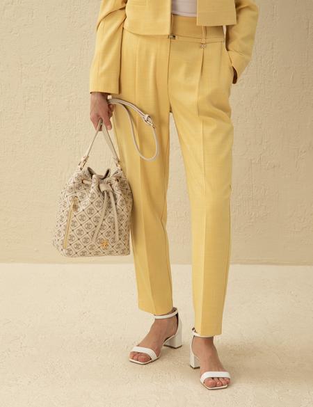 Vanilya Büzgülü Çanta - 50297738006