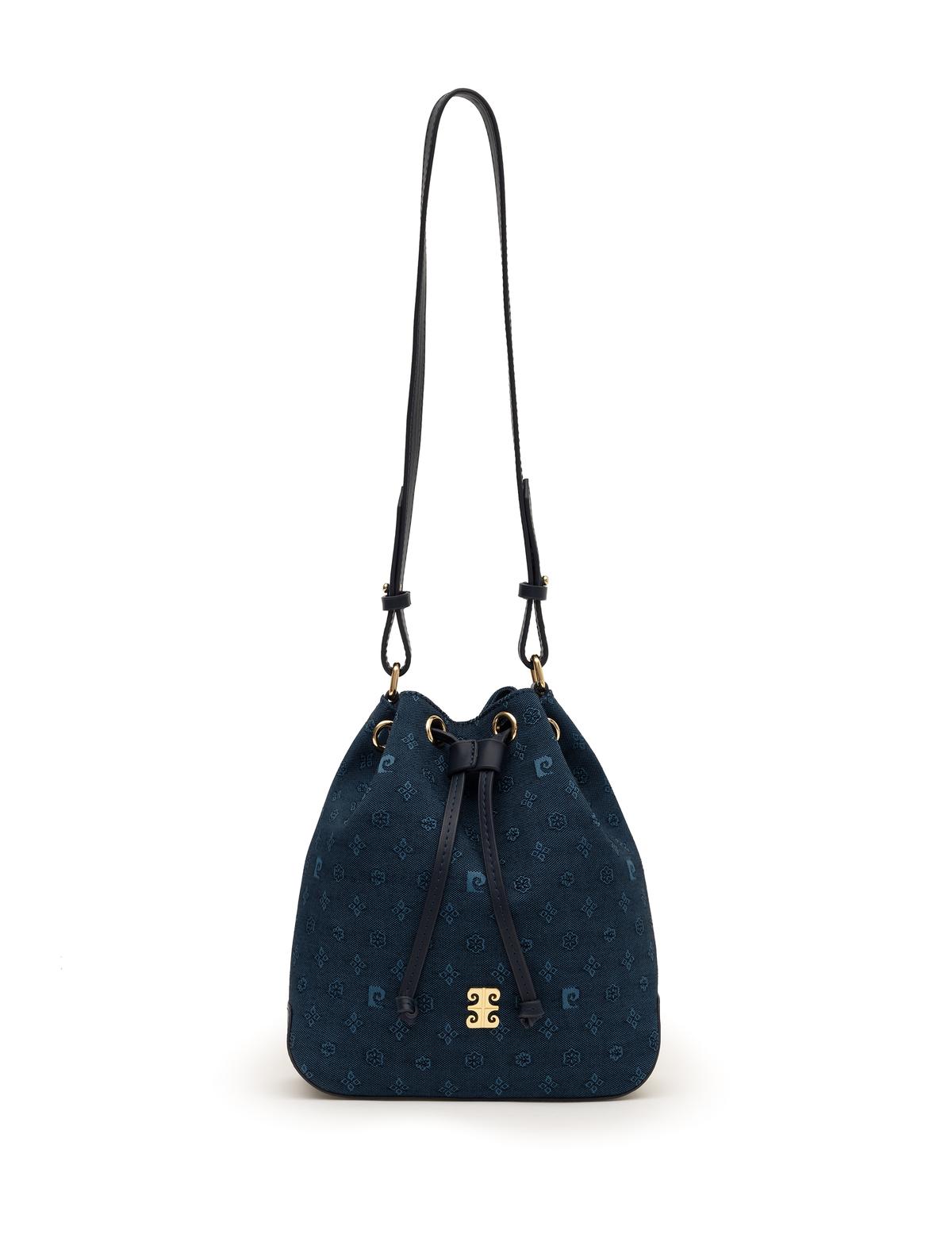 Denim Büzgülü Çanta - 50297602004