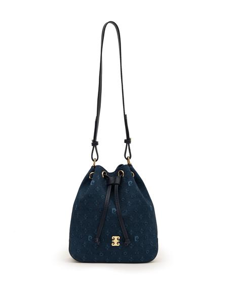 Denim Büzgülü Çanta - 50297602004