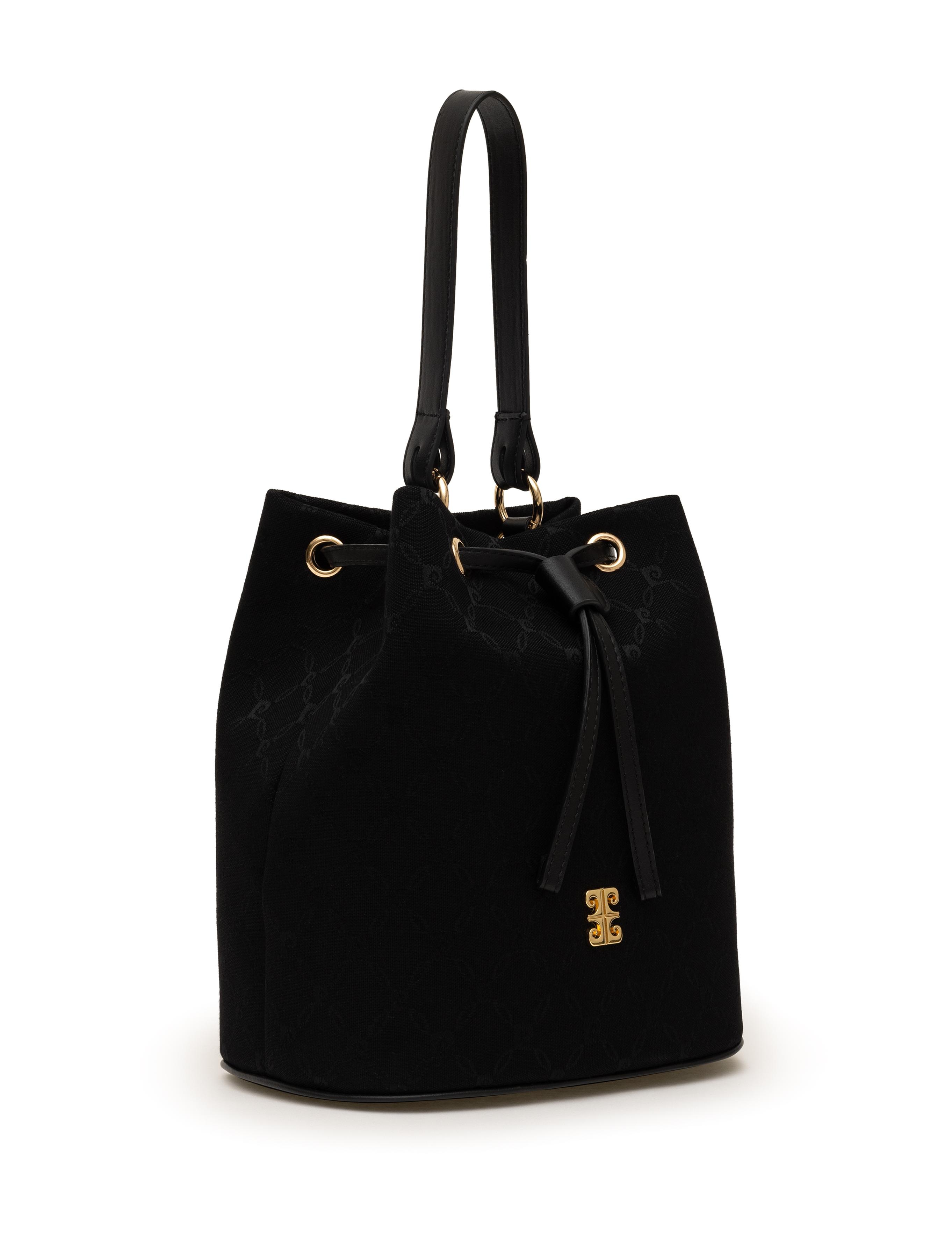 Siyah Büzgülü  Çanta