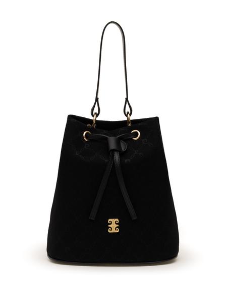 Siyah Büzgülü  Çanta - 50297645001