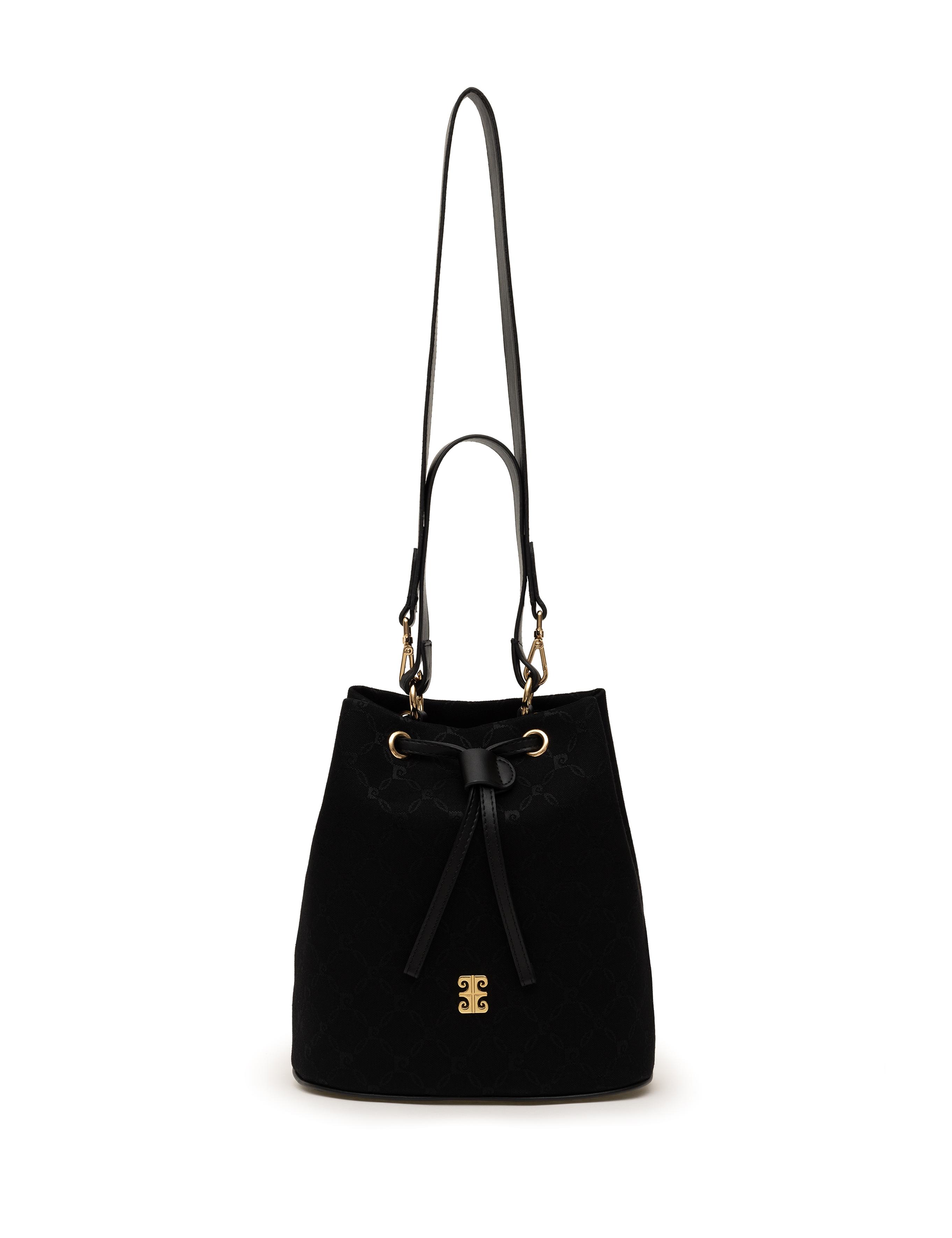 Siyah Büzgülü  Çanta