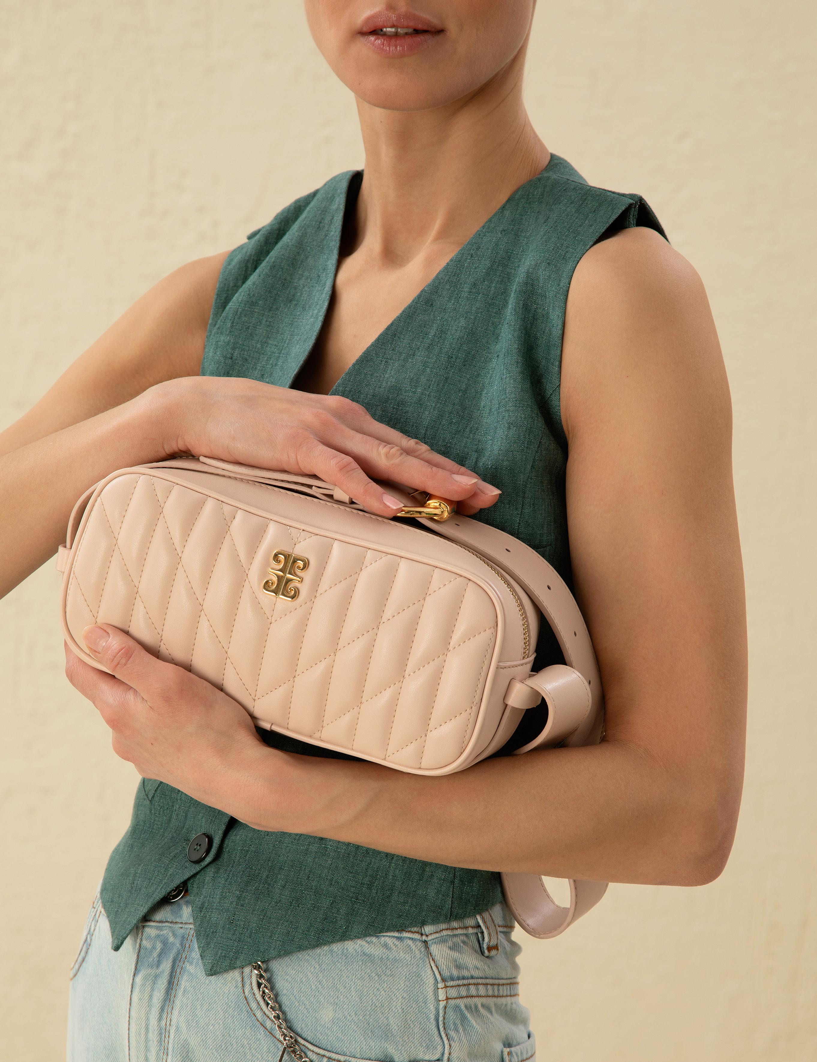 Toz Pembe Omuz Çantası