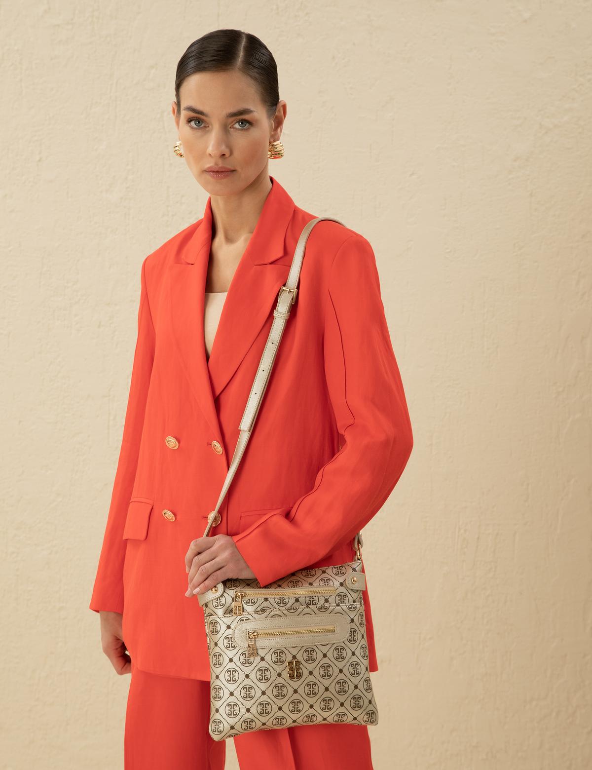 Altın Çapraz Çanta