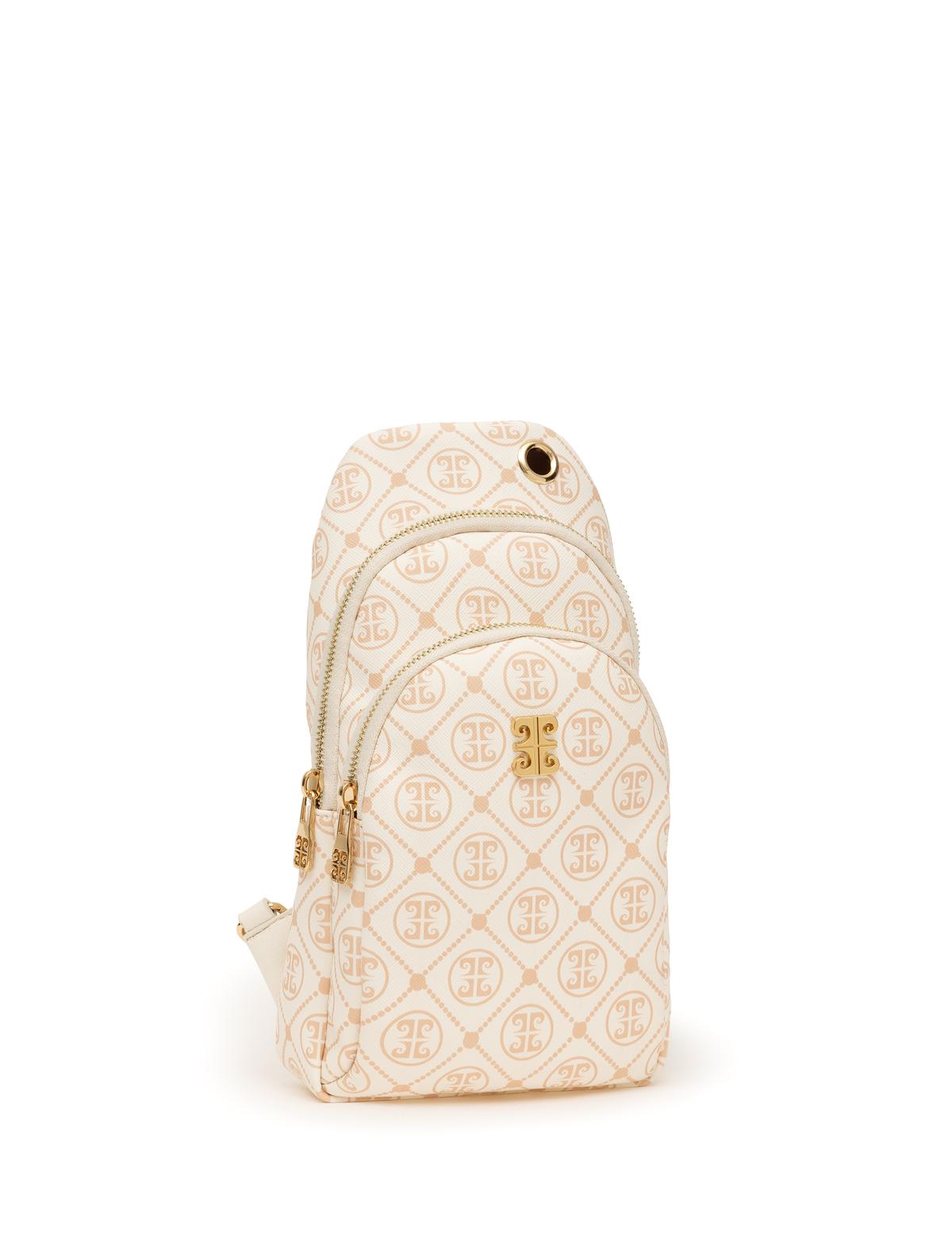 Ekru Çapraz Çanta - 50297735005