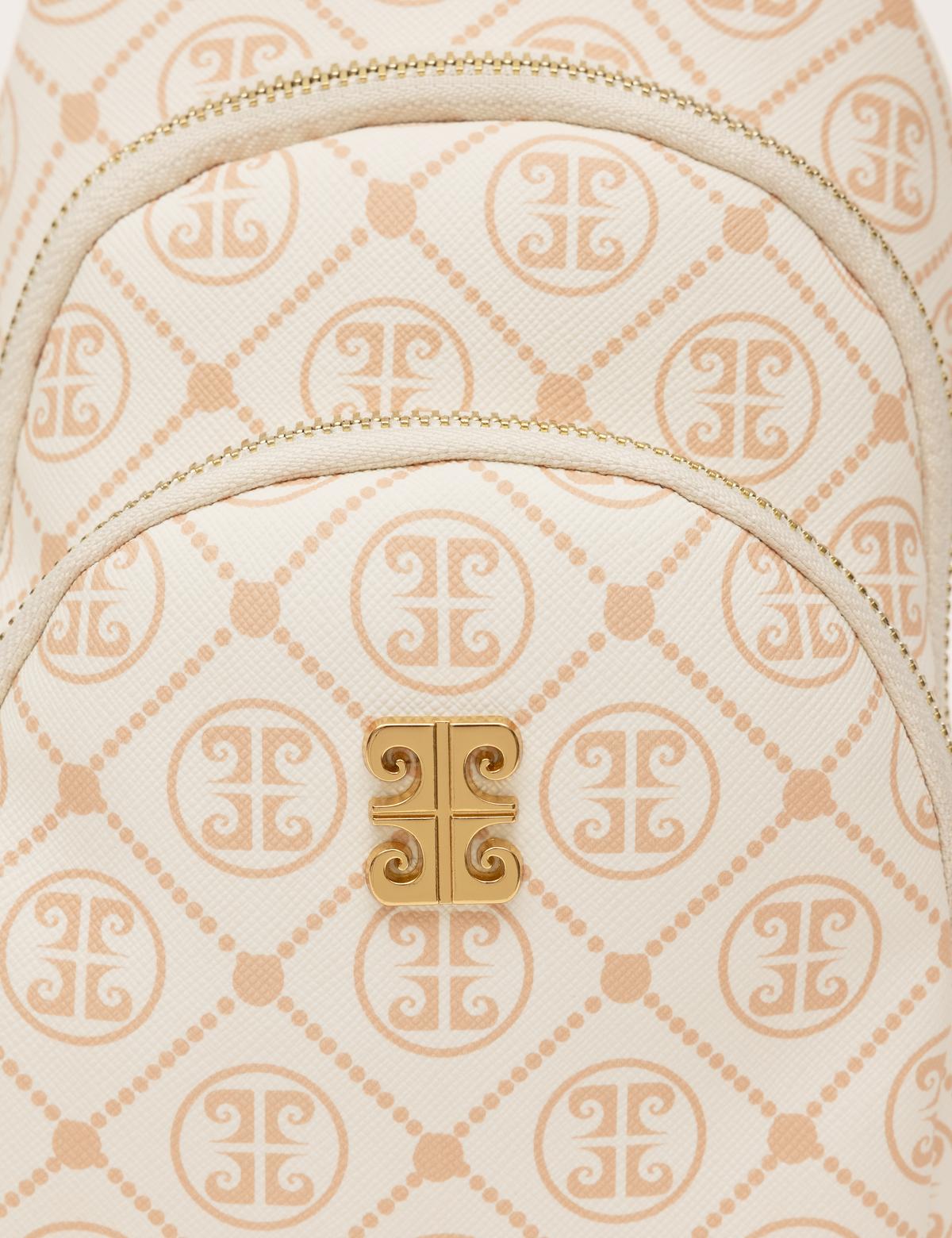 Ekru Çapraz Çanta - 50297735005