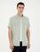 Yeşil Regular Fit Kısa Kollu Gömlek