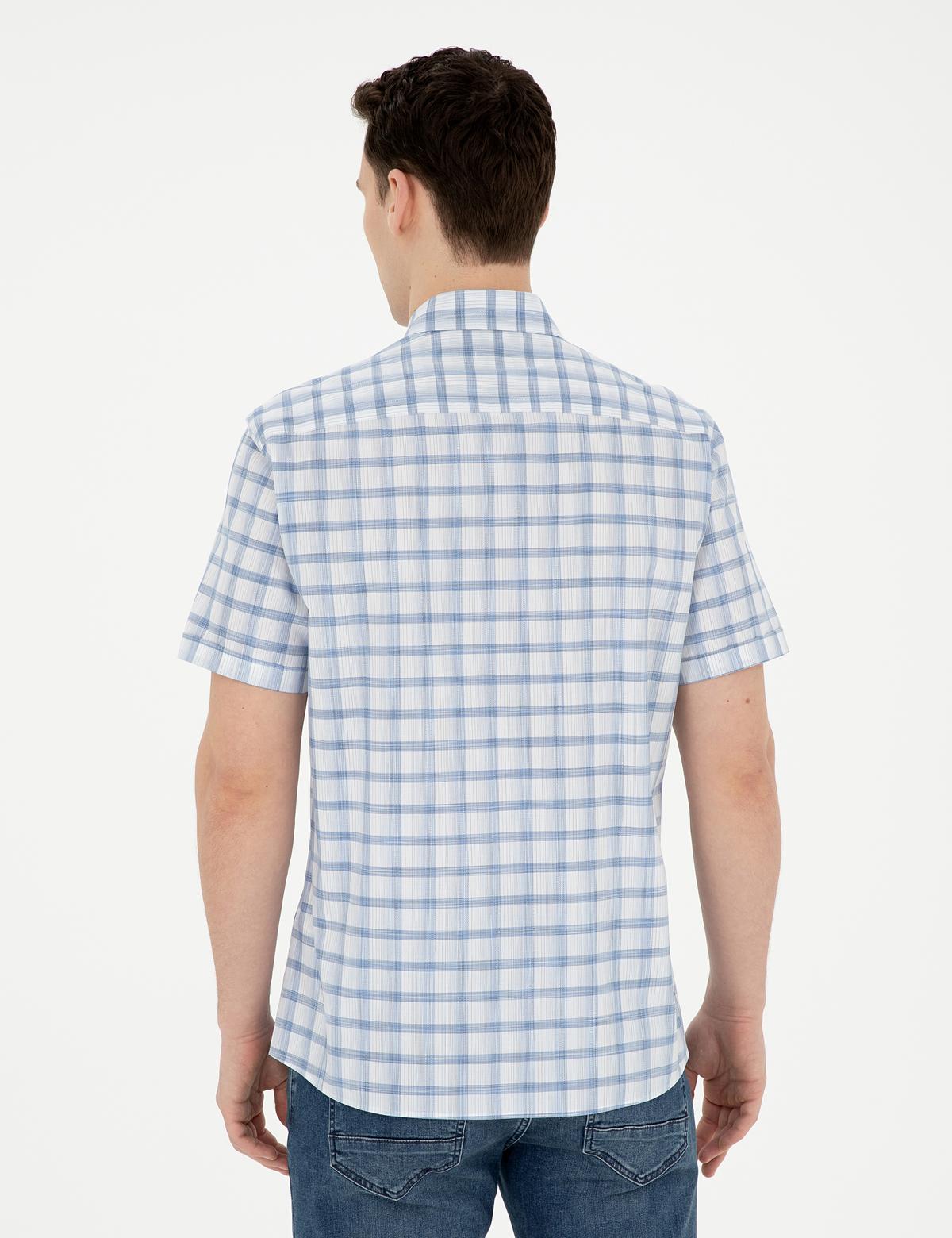 Saks Regular Fit Kısa Kollu Gömlek - 50288566018