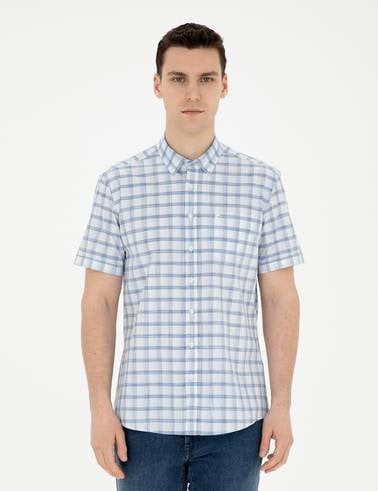 Saks Regular Fit Kısa Kollu Gömlek