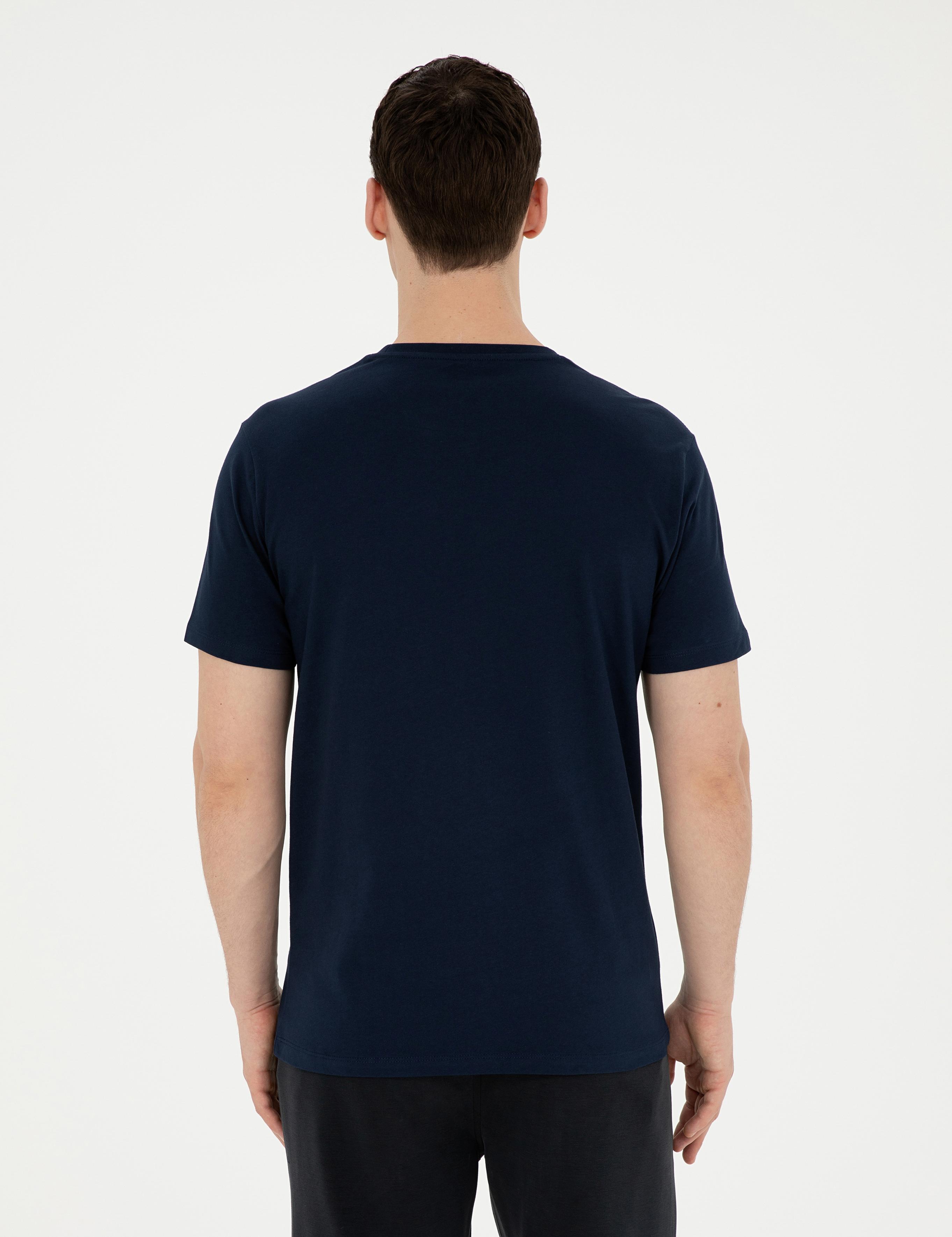 Lacivert Regular Fit Tişört