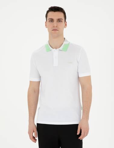 Beyaz Slim Fit Tişört