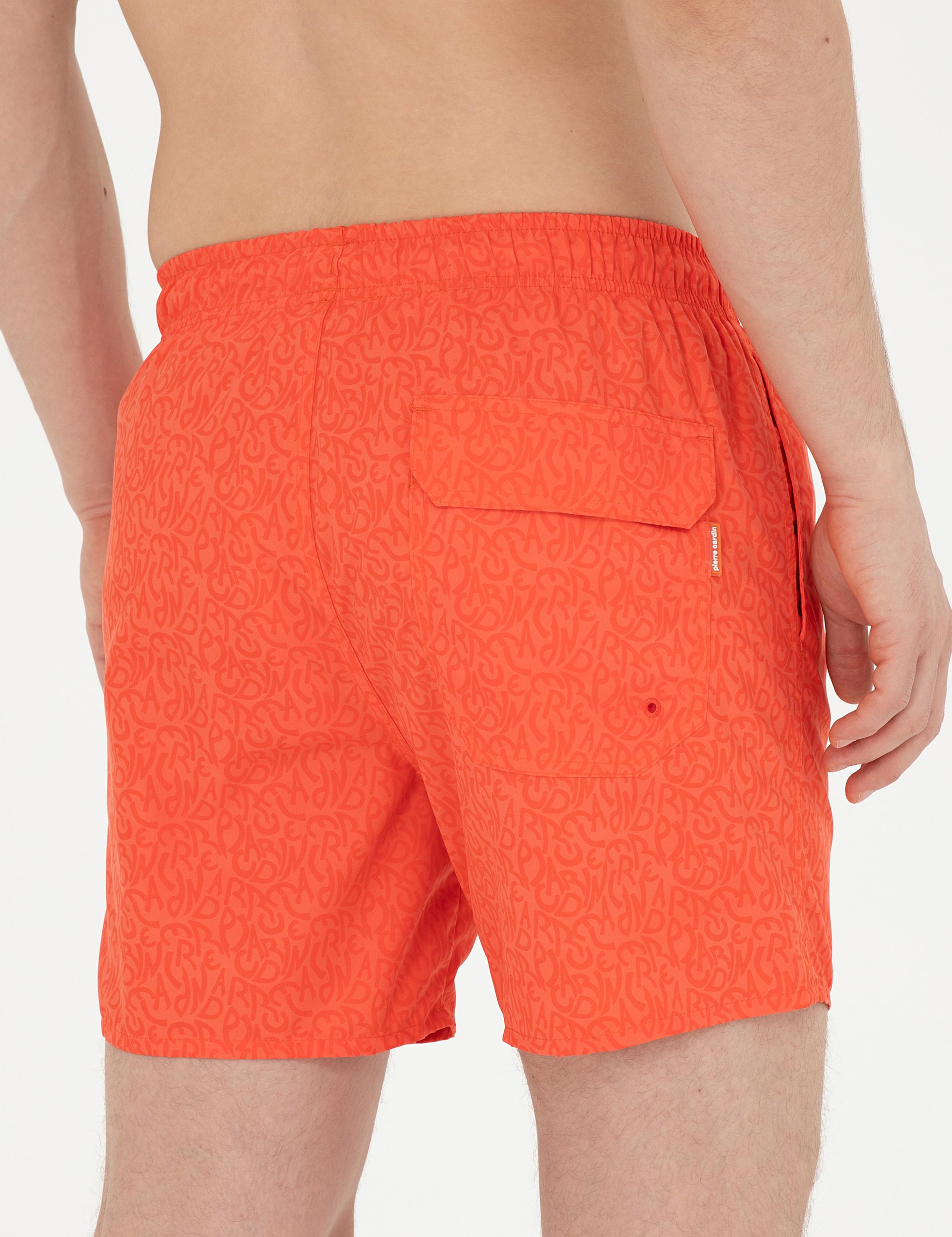 Turuncu Deniz Şortu