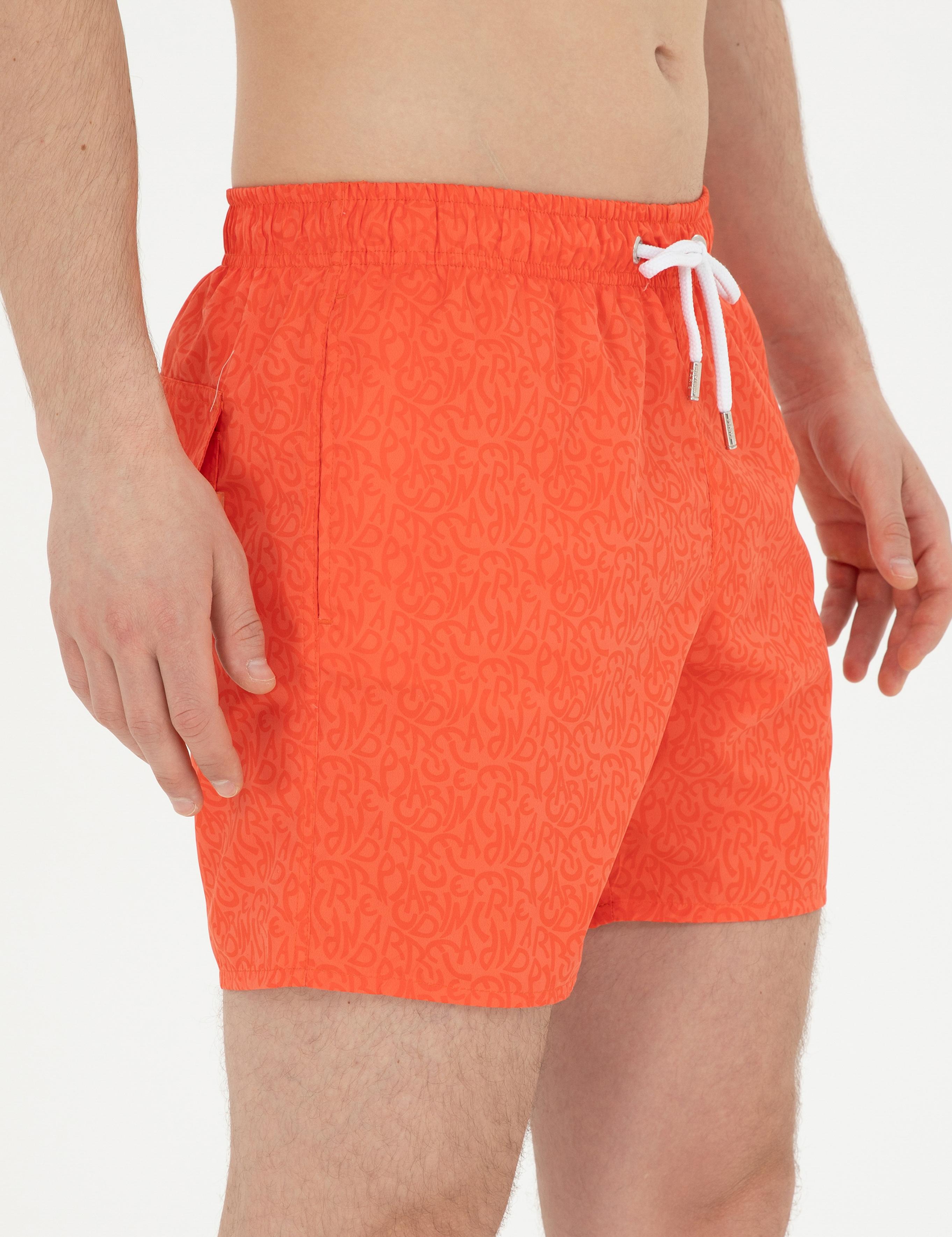 Turuncu Deniz Şortu