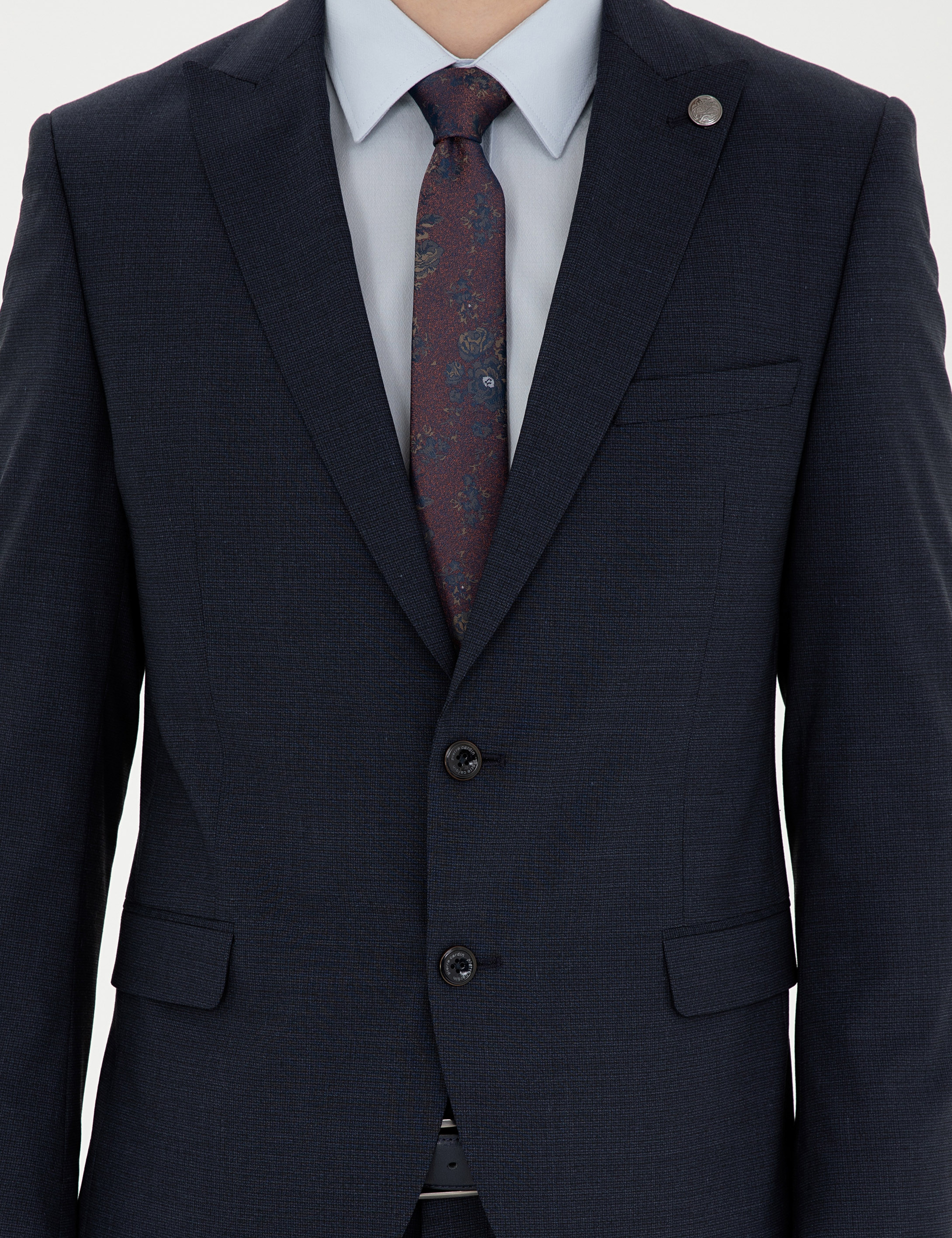Lacivert Extra Slim Fit Takım Elbise - Image 6