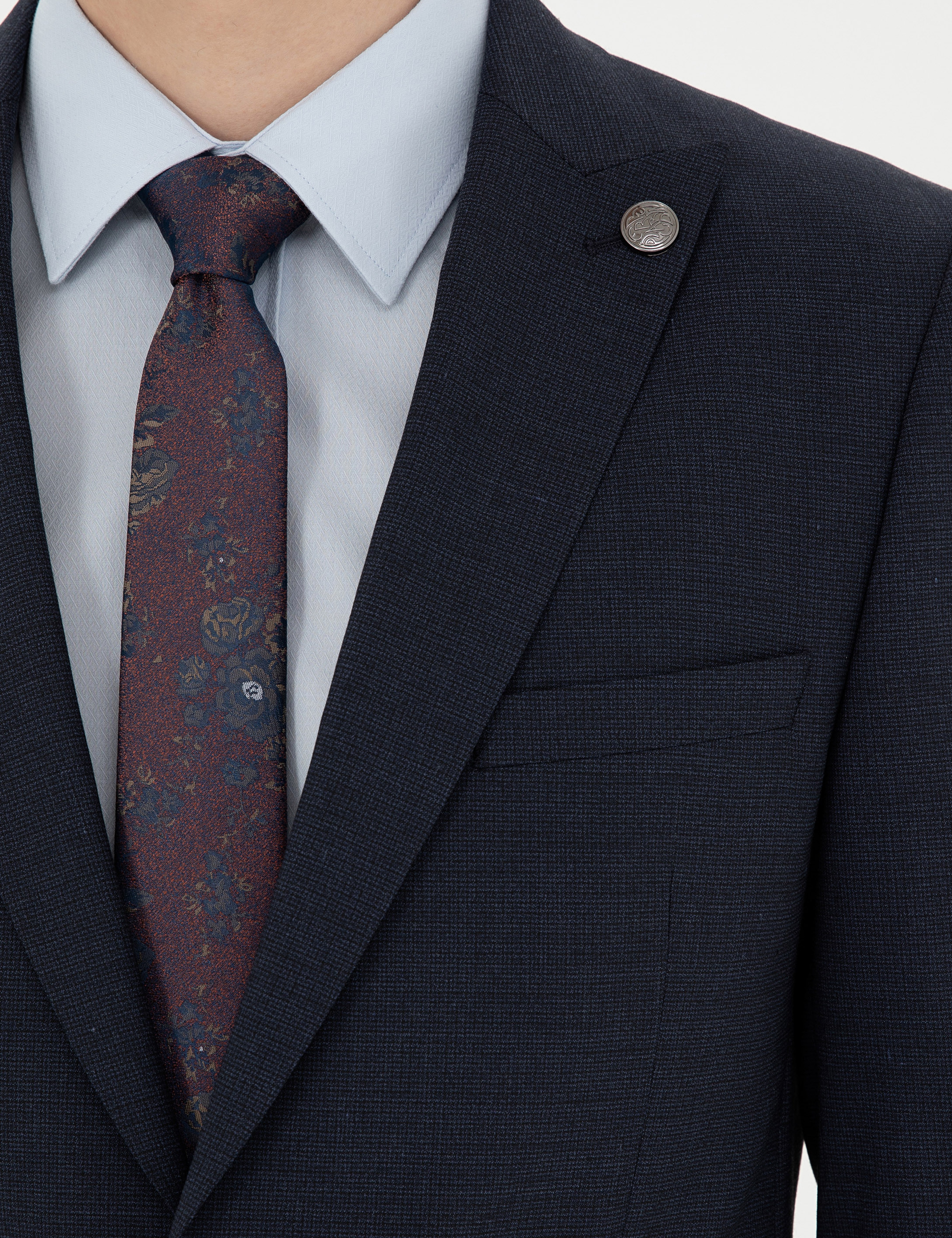Lacivert Extra Slim Fit Takım Elbise