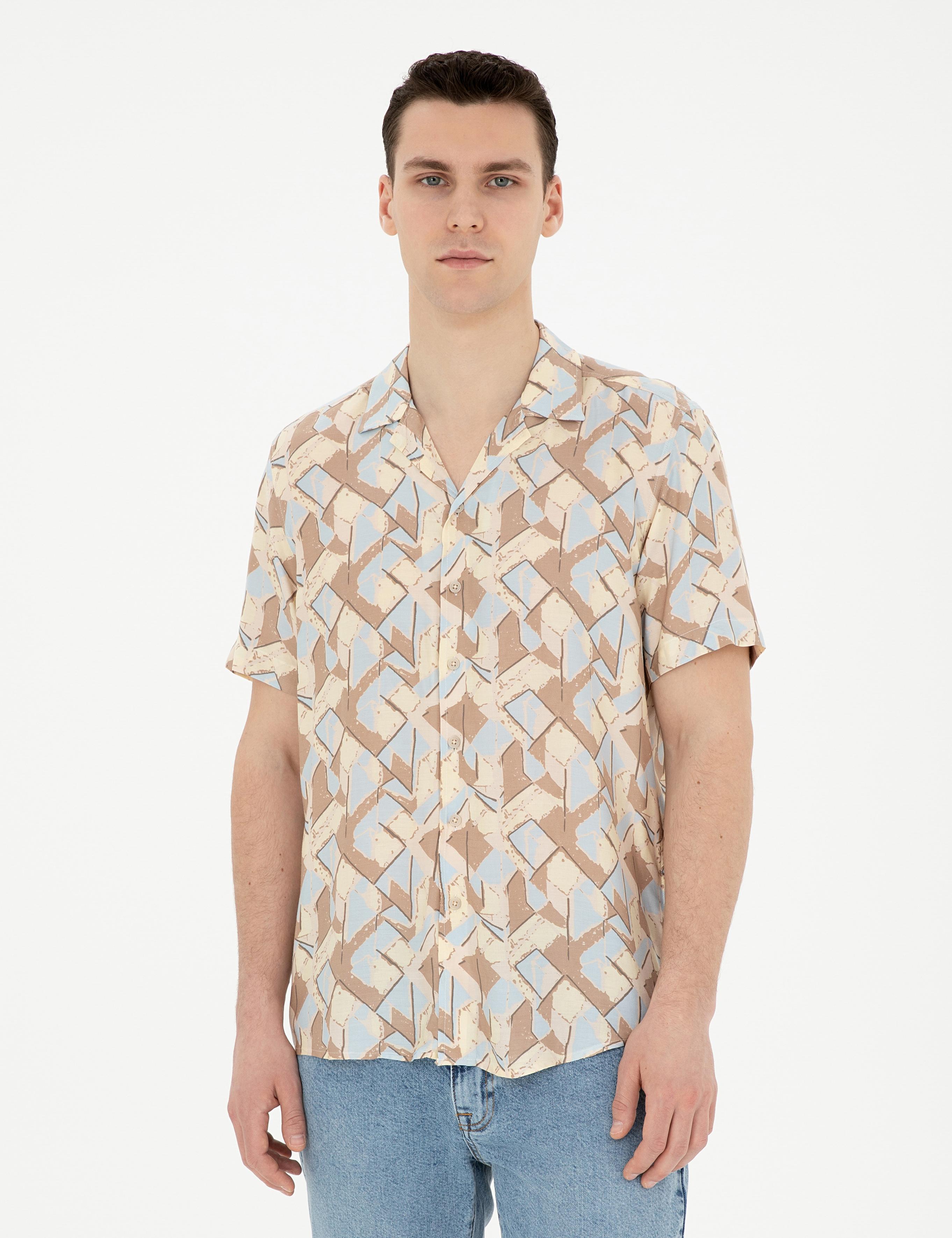 Limon Comfort Fit Kısa Kollu Gömlek