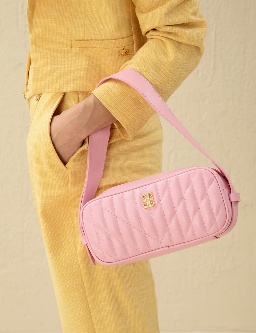 Mat Gümüş Omuz Çantası