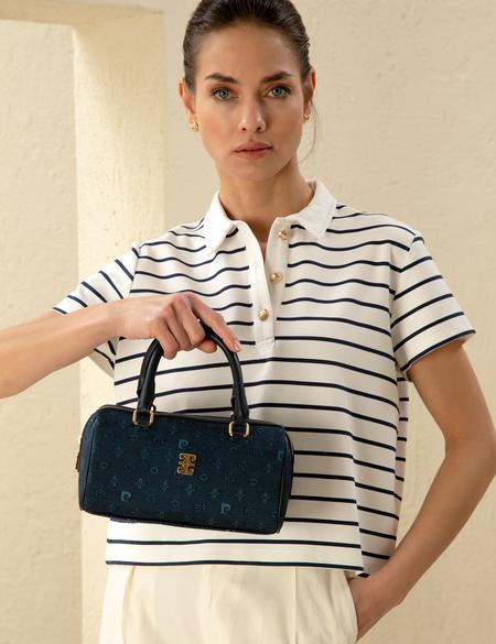 Denim Omuz Çantası - 50297607002